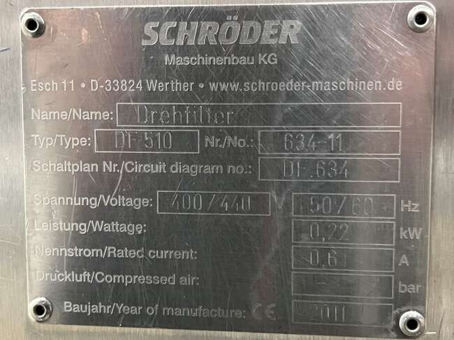 Mesin makanan Schröder injector IMAX620: gambar 17