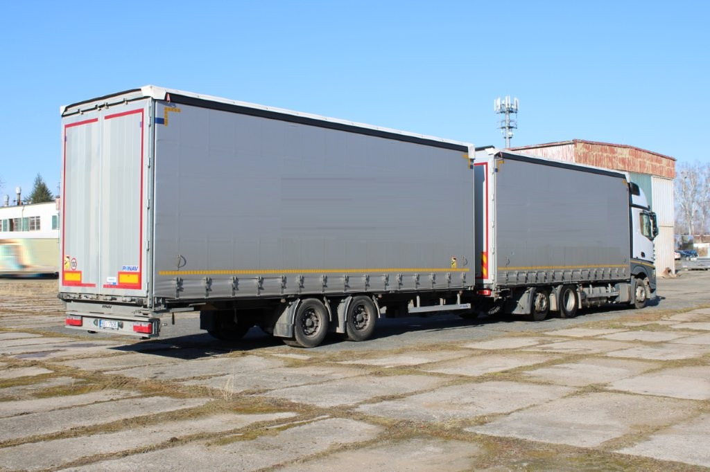 Mercedes-Benz Actros 2542 - Truk dengan terpal samping: gambar 3 Mercedes-Benz Actros 2542 - Truk dengan terpal samping: gambar 3