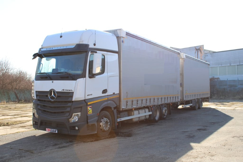 Mercedes-Benz Actros 2542 - Truk dengan terpal samping: gambar 2 Mercedes-Benz Actros 2542 - Truk dengan terpal samping: gambar 2