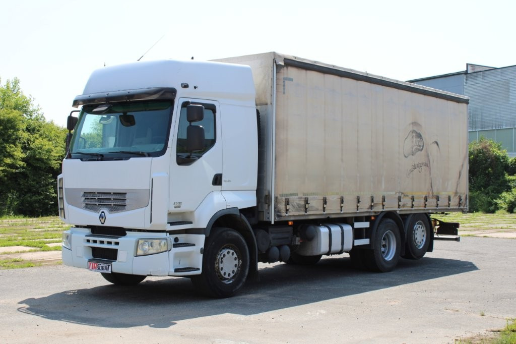 Renault PREMIUM 450DXi EURO 5 - Truk dengan terpal samping: gambar 2 Renault PREMIUM 450DXi EURO 5 - Truk dengan terpal samping: gambar 2