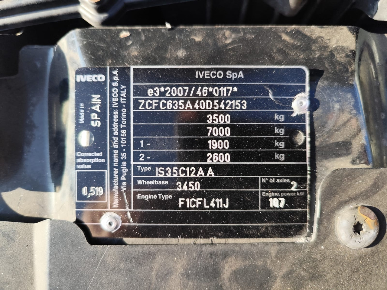 IVECO DAILY 35C15 - Truk derek, Van jungkit: gambar 2 IVECO DAILY 35C15 - Truk derek, Van jungkit: gambar 2