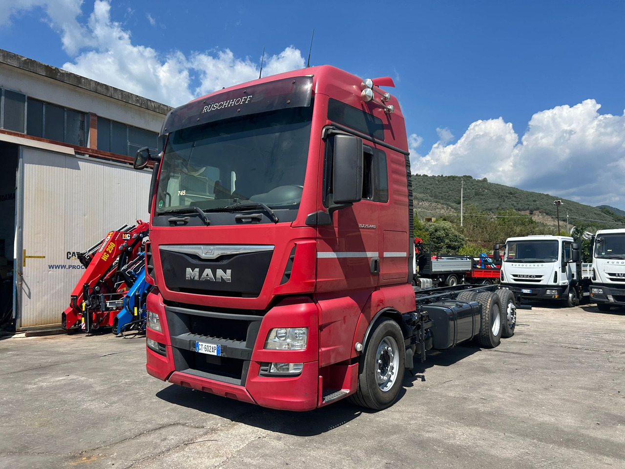 MAN TGX 26.440 - Truk flatbed: gambar 5 MAN TGX 26.440 - Truk flatbed: gambar 5