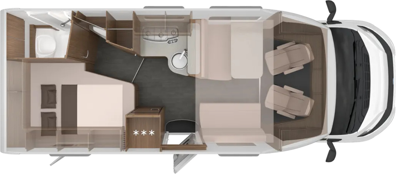 Wohnmobil Knaus L!VE WAVE 650 MF - Mobil rumah semi-terintegrasi: gambar 2 Wohnmobil Knaus L!VE WAVE 650 MF - Mobil rumah semi-terintegrasi: gambar 2