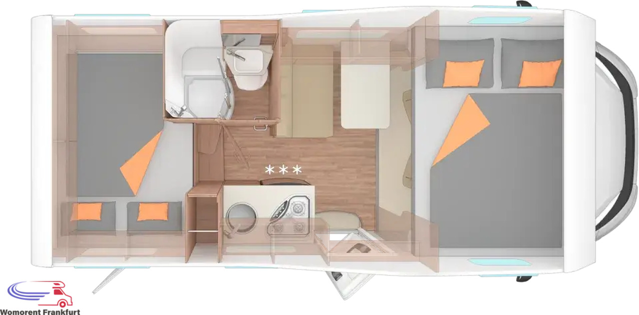Wohnmobil Weinsberg CaraHome 550 MG - Alkoven: gambar 4 Wohnmobil Weinsberg CaraHome 550 MG - Alkoven: gambar 4