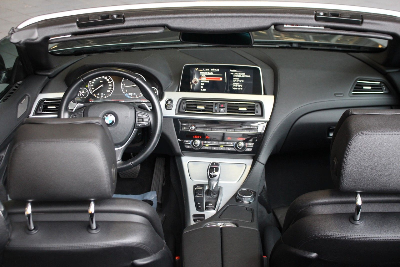 Convertible BMW 640d xDrive Cabrio Leder Memory Kamera H&K: gambar 15