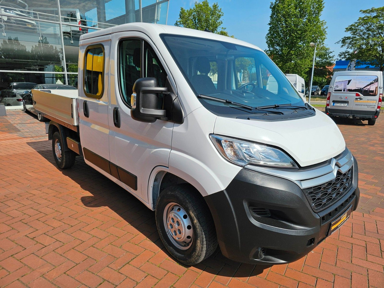 Citroën Jumper Pritsche DoKA L3 2,2 Klima AHK - Van flatbed, Van kombi: gambar 3 Citroën Jumper Pritsche DoKA L3 2,2 Klima AHK - Van flatbed, Van kombi: gambar 3