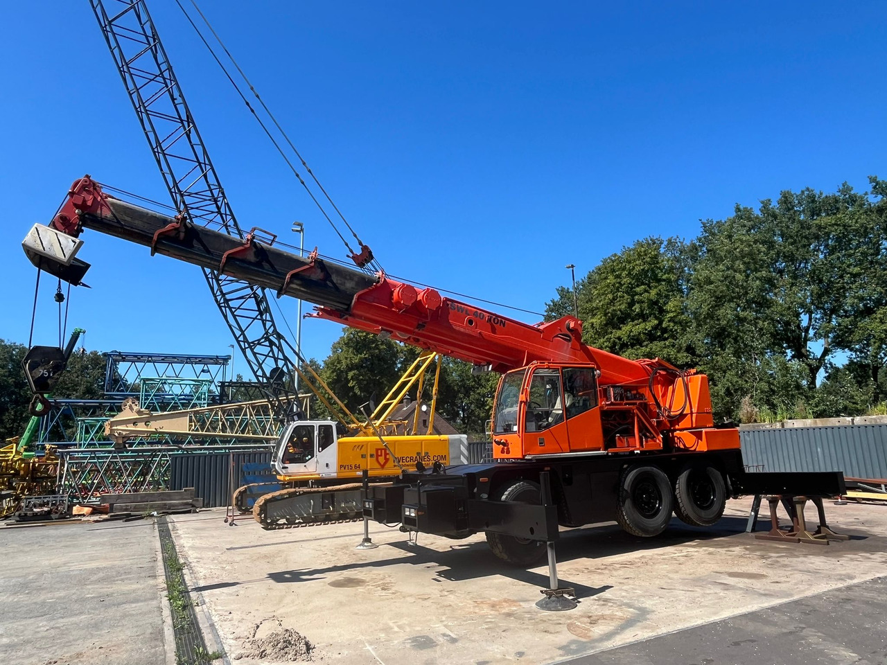 DEMAG AC40-1 - Derek bergerak: gambar 5 DEMAG AC40-1 - Derek bergerak: gambar 5