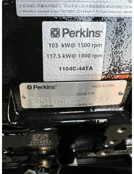 Leasing Perkins SP110GFS Perkins SP110GFS: gambar 8