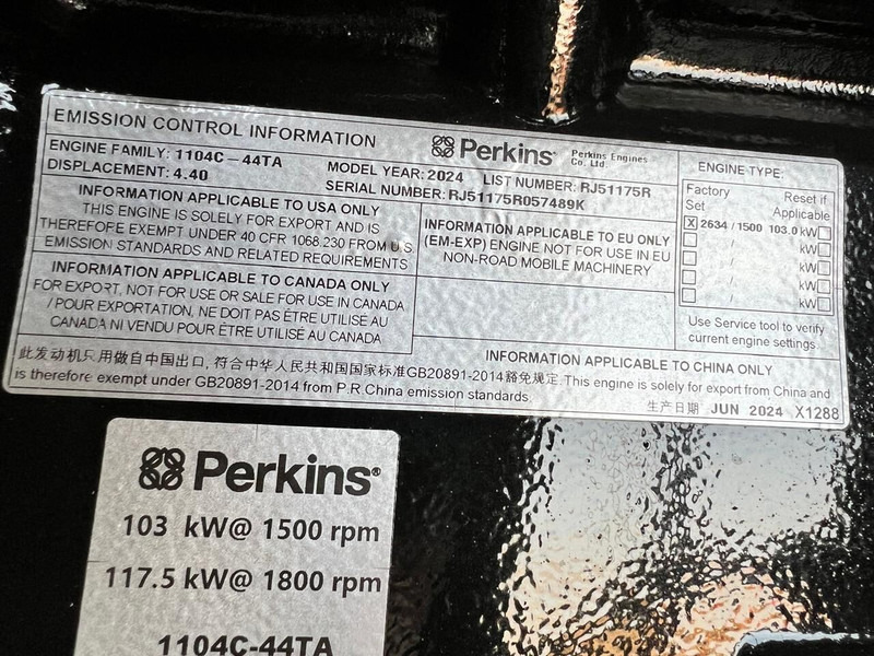 Leasing Perkins SP110GFS Perkins SP110GFS: gambar 7