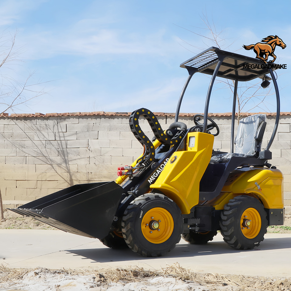 MEGALOAD AK625 Mini Wheel Loader Compact Size Articulated Diesel Kubota Engine P AK625 - Wheel loader: gambar 2 MEGALOAD AK625 Mini Wheel Loader Compact Size Articulated Diesel Kubota Engine P AK625 - Wheel loader: gambar 2