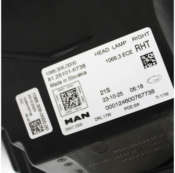 MAN TGX Koplamp Rechts 81.25101-6738 Nieuw! Model 2021+ - Lampu depan untuk Truk: gambar 3 MAN TGX Koplamp Rechts 81.25101-6738 Nieuw! Model 2021+ - Lampu depan untuk Truk: gambar 3