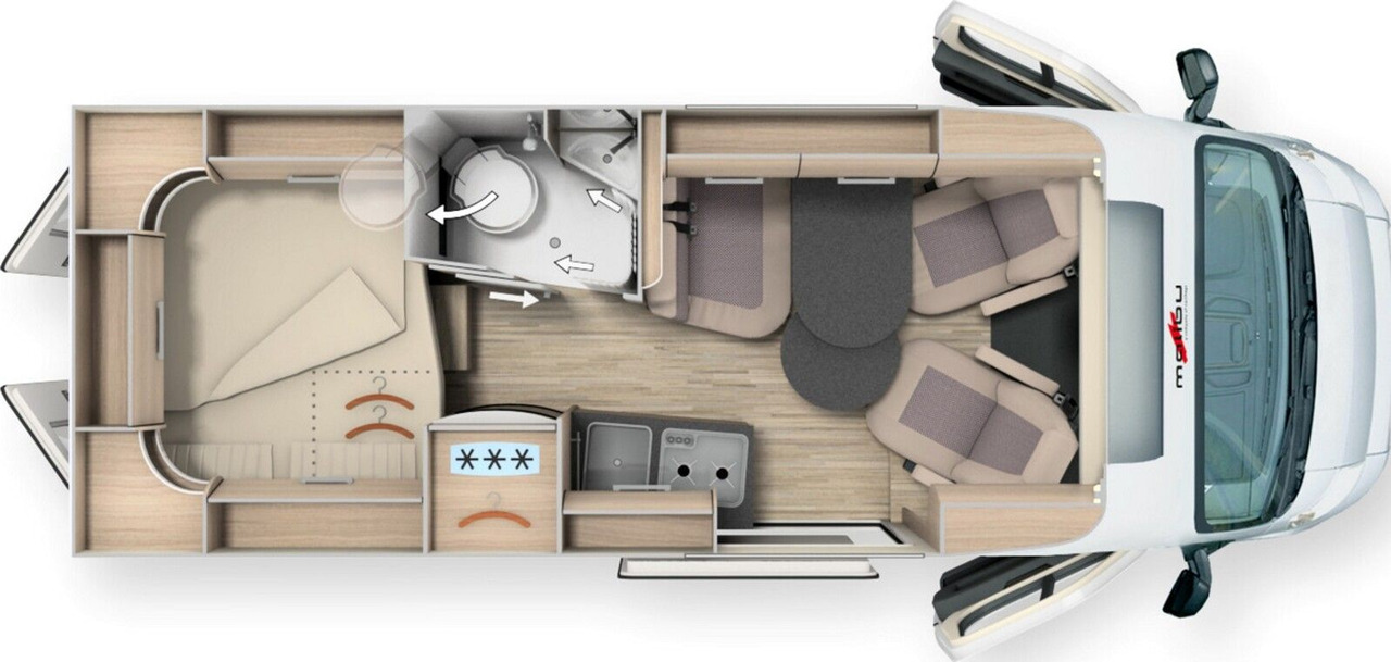 Malibu Van charming GT skyview 600 DB K MJ25*Aufstellda - Mobil kemping: gambar 2 Malibu Van charming GT skyview 600 DB K MJ25*Aufstellda - Mobil kemping: gambar 2