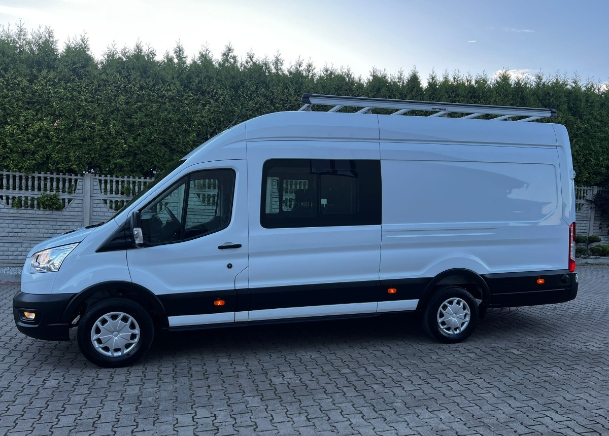 Ford Transit Brygadowy Maxi 6-osobowy 90tys. przebiegu Doka jak nowy - Van kombi: gambar 4 Ford Transit Brygadowy Maxi 6-osobowy 90tys. przebiegu Doka jak nowy - Van kombi: gambar 4