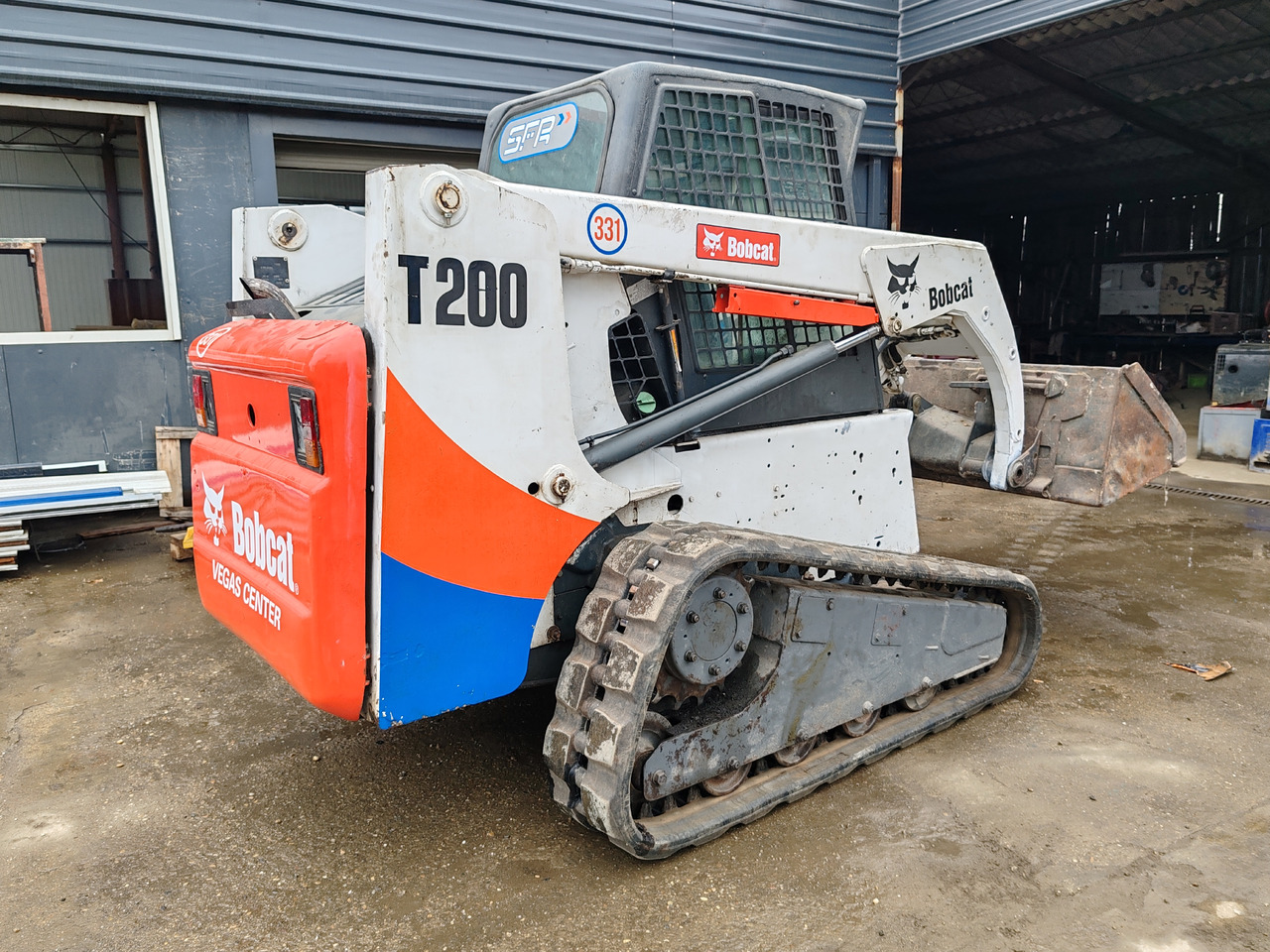 Track loader yang ringkas BOBCAT T200: gambar 6