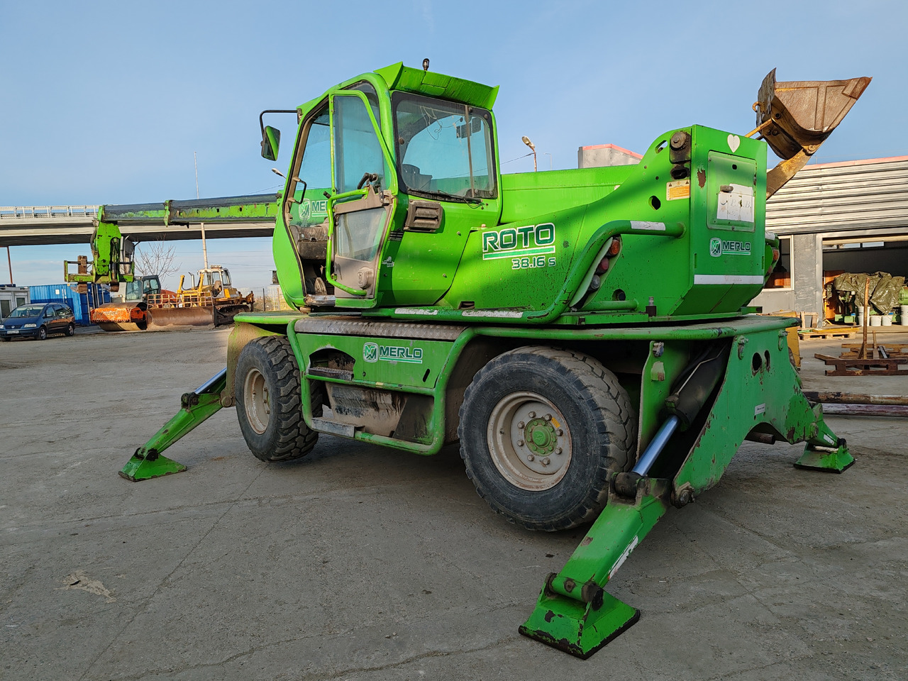Merlo Roto 38.16S - Telehandler: gambar 4 Merlo Roto 38.16S - Telehandler: gambar 4