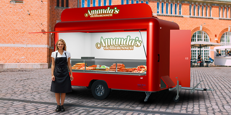 Deli Star Trailer Deli Meat 4000 - EU Standards - Trailer penjual: gambar 1 Deli Star Trailer Deli Meat 4000 - EU Standards - Trailer penjual: gambar 1