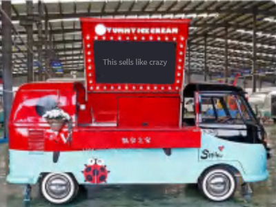 Deli Star Trailer Retro Minivan Fliptop 4300 Electric - EU standards - Trailer penjual: gambar 2 Deli Star Trailer Retro Minivan Fliptop 4300 Electric - EU standards - Trailer penjual: gambar 2