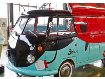 Deli Star Trailer Retro Minivan Fliptop 4300 Electric - EU standards - Trailer penjual: gambar 1 Deli Star Trailer Retro Minivan Fliptop 4300 Electric - EU standards - Trailer penjual: gambar 1