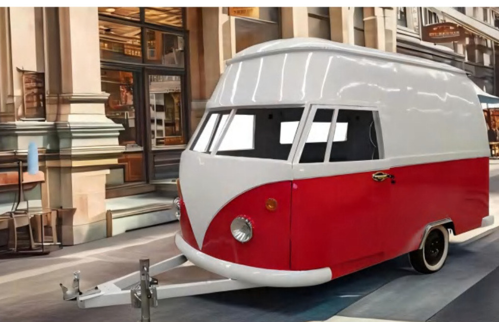 Deli Star Trailer Retro Minivan HR 4300 Towable - EU Standards - Trailer penjual: gambar 3 Deli Star Trailer Retro Minivan HR 4300 Towable - EU Standards - Trailer penjual: gambar 3