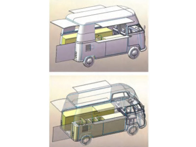 Leasing Deli Star Trailer Retro Minivan HR 4300 Towable - EU Standards Deli Star Trailer Retro Minivan HR 4300 Towable - EU Standards: gambar 10