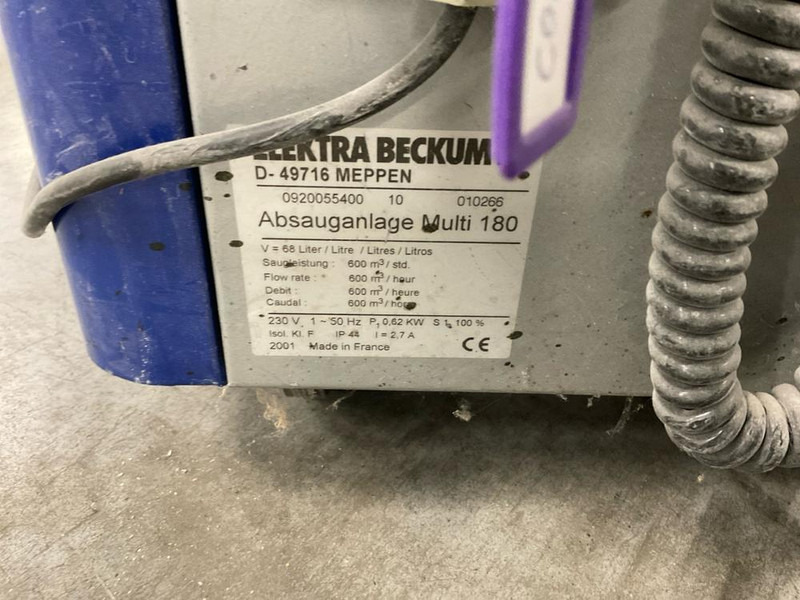 Elektra Beckum Multi 180A - Peralatan konstruksi: gambar 3 Elektra Beckum Multi 180A - Peralatan konstruksi: gambar 3