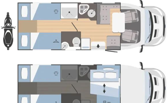 Camper baru Ford Transit RIMOR KILIG 95 Plus: gambar 13