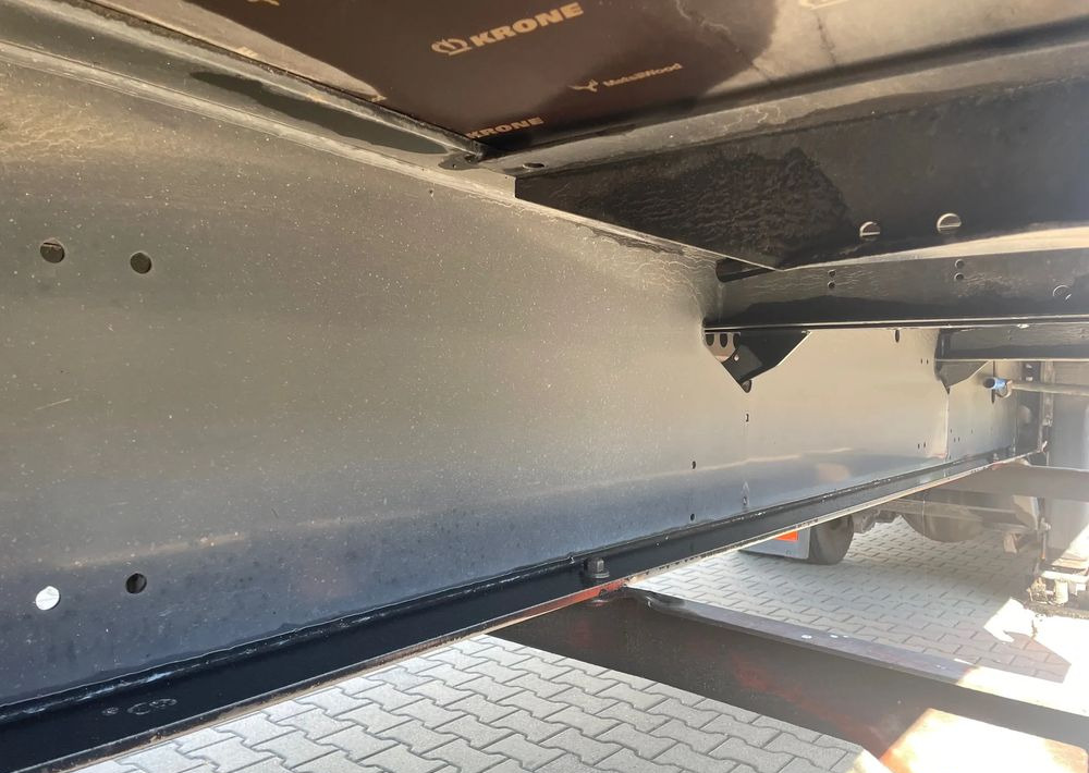 Semi-trailer dengan terpal samping Krone SD Skrętna oś!: gambar 7