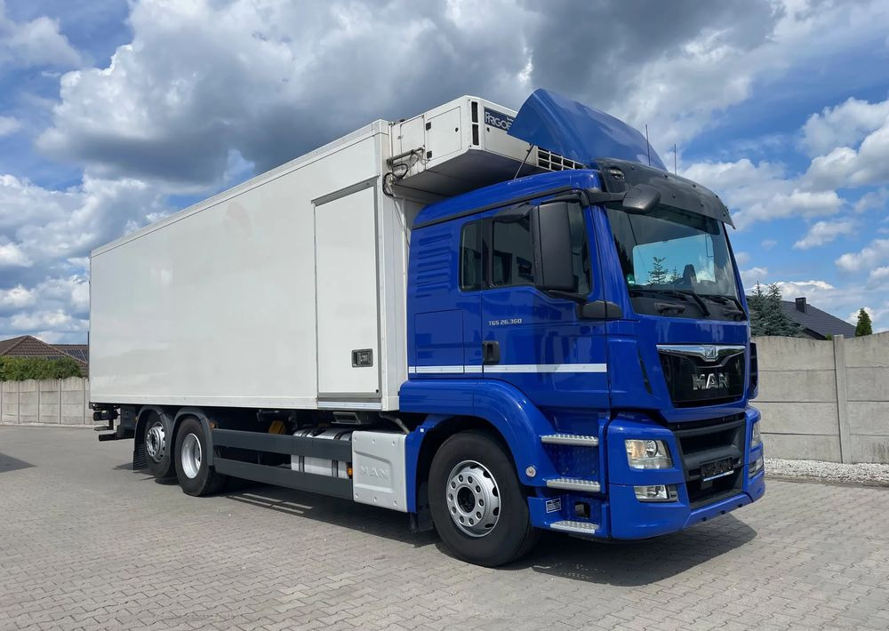 MAN TGS 26.360 CHŁODNIA 8,10m ( 20 europalet ) - Truk berpendingin: gambar 4 MAN TGS 26.360 CHŁODNIA 8,10m ( 20 europalet ) - Truk berpendingin: gambar 4