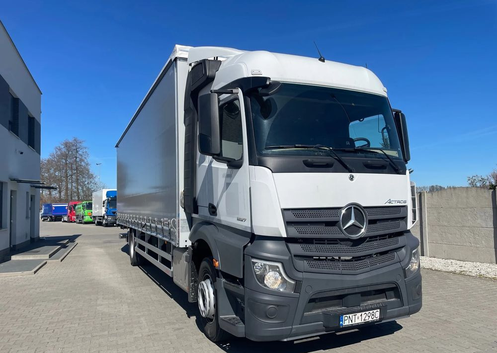Mercedes-Benz ACTROS 1827, Firanka 9,5 m! - Truk dengan terpal samping: gambar 2 Mercedes-Benz ACTROS 1827, Firanka 9,5 m! - Truk dengan terpal samping: gambar 2