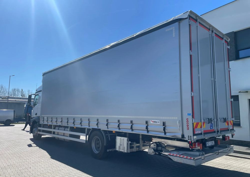 Truk dengan terpal samping baru Mercedes-Benz ACTROS 1827, Firanka 9,5 m!: gambar 7