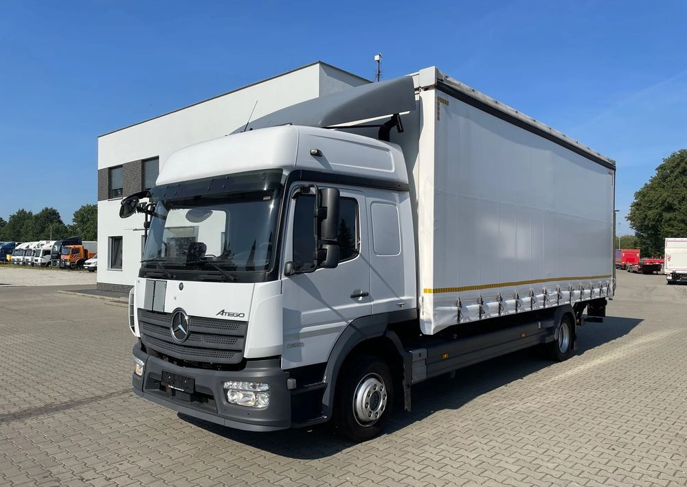 Mercedes-Benz ATEGO 1221, KABINA SYPIALNA! - Truk dengan terpal samping: gambar 2 Mercedes-Benz ATEGO 1221, KABINA SYPIALNA! - Truk dengan terpal samping: gambar 2