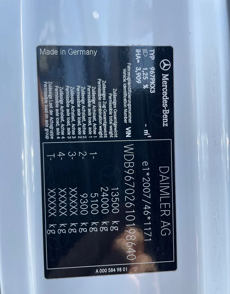 Truk box Mercedes-Benz ATEGO 1324, 15 EUROPALET, ŁADOWNOŚĆ 7,5 T: gambar 10