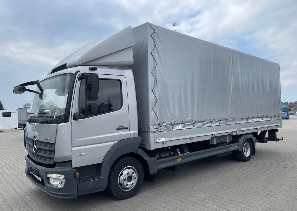 Mercedes-Benz ATEGO 818 KLIMA, WEBASTO - Truk dengan terpal samping: gambar 2 Mercedes-Benz ATEGO 818 KLIMA, WEBASTO - Truk dengan terpal samping: gambar 2