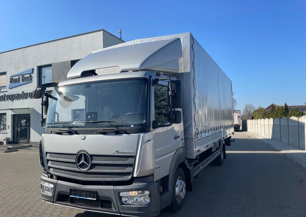 Mercedes-Benz ATEGO 818 KLIMA, WEBASTO - Truk dengan terpal samping: gambar 1 Mercedes-Benz ATEGO 818 KLIMA, WEBASTO - Truk dengan terpal samping: gambar 1