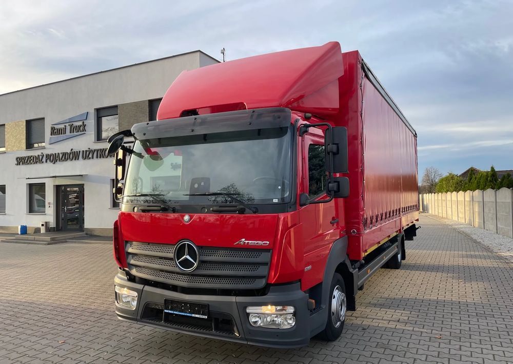 Mercedes-Benz ATEGO 818, Klima, webasto, 17 euro palet! - Truk dengan terpal samping: gambar 1 Mercedes-Benz ATEGO 818, Klima, webasto, 17 euro palet! - Truk dengan terpal samping: gambar 1
