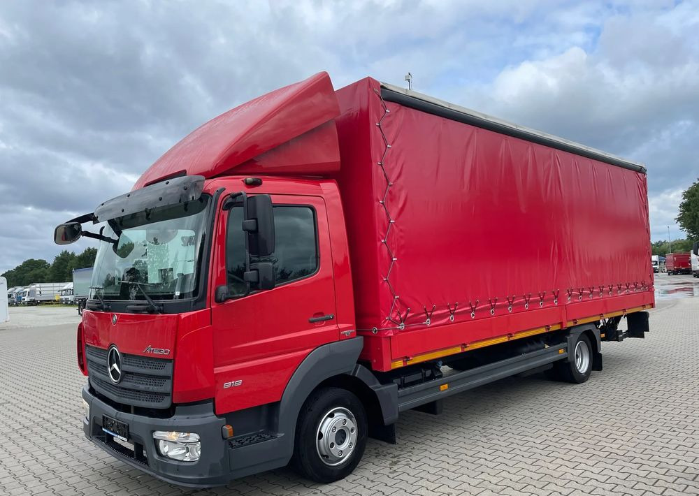 Mercedes-Benz ATEGO 818, Klima, webasto, burtofirana! - Truk dengan terpal samping: gambar 2 Mercedes-Benz ATEGO 818, Klima, webasto, burtofirana! - Truk dengan terpal samping: gambar 2