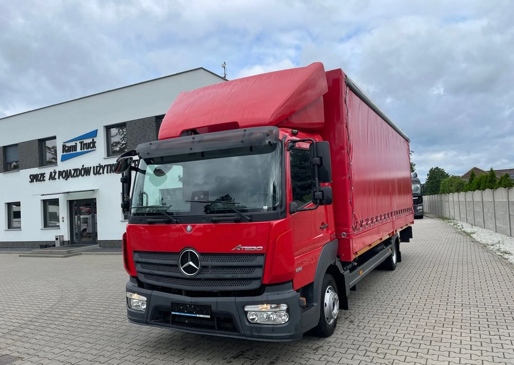 Mercedes-Benz ATEGO 818, Klima, webasto, burtofirana! - Truk dengan terpal samping: gambar 1 Mercedes-Benz ATEGO 818, Klima, webasto, burtofirana! - Truk dengan terpal samping: gambar 1