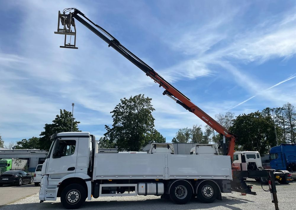 Mercedes-Benz Arocs 2545, HDS ATLAS 186.3 - PILOT - Truk flatbed, Truk derek: gambar 3 Mercedes-Benz Arocs 2545, HDS ATLAS 186.3 - PILOT - Truk flatbed, Truk derek: gambar 3