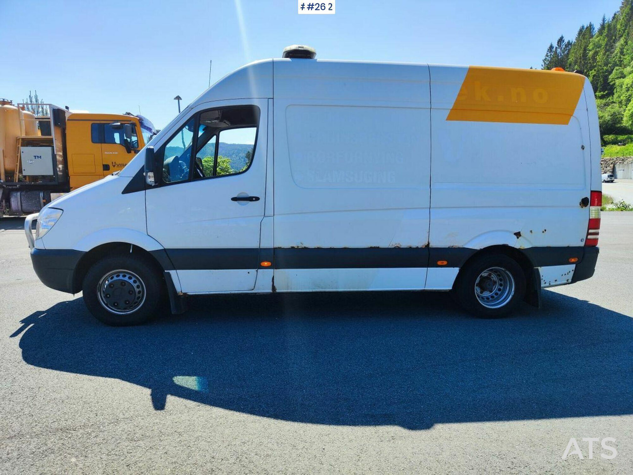 2014 Mercedes Sprinter 516CDI Wash truck. Feierabend & Fock, Steam. - Van panel: gambar 2 2014 Mercedes Sprinter 516CDI Wash truck. Feierabend & Fock, Steam. - Van panel: gambar 2