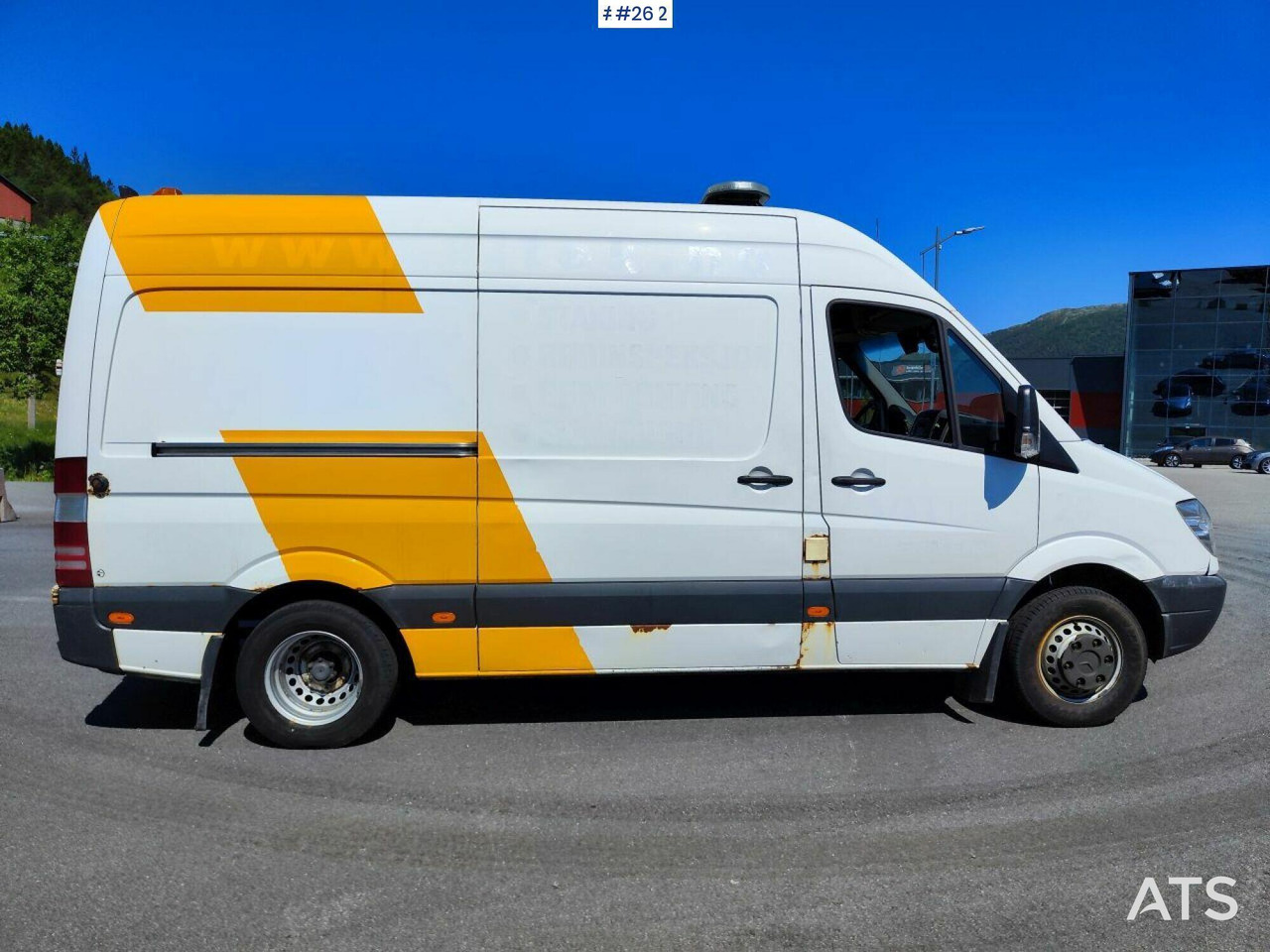 2014 Mercedes Sprinter 516CDI Wash truck. Feierabend & Fock, Steam. - Van panel: gambar 5 2014 Mercedes Sprinter 516CDI Wash truck. Feierabend & Fock, Steam. - Van panel: gambar 5