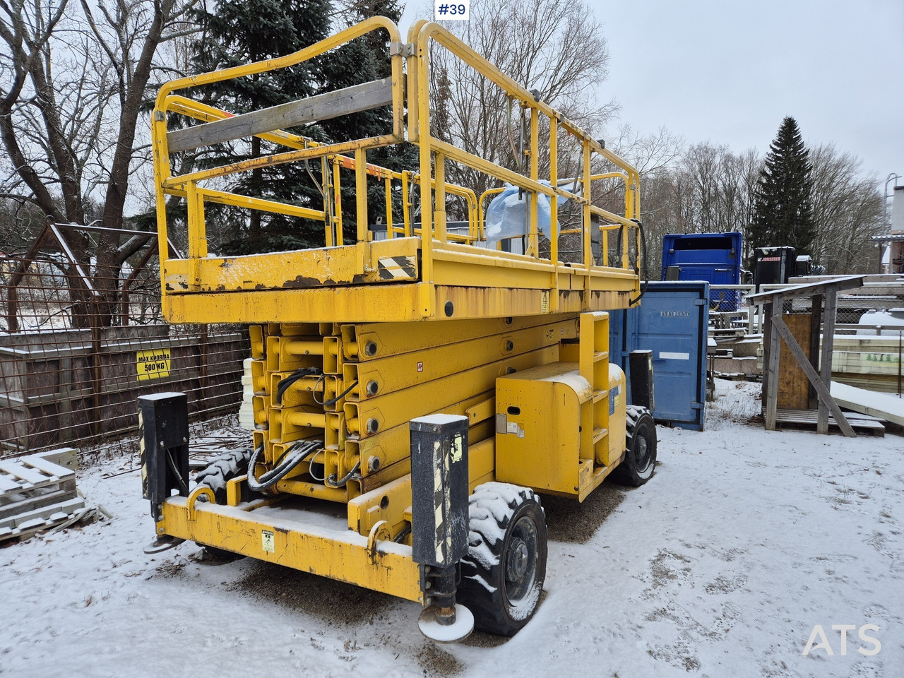 Haulotte H18SX - Scissor lifts: gambar 4 Haulotte H18SX - Scissor lifts: gambar 4