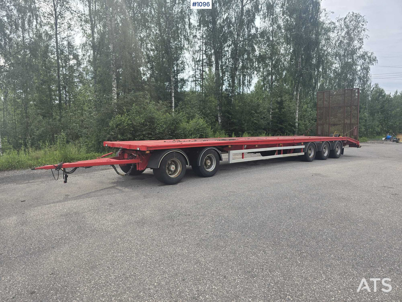 Kome 5-Akselinen lavetti - Trailer low bed: gambar 2 Kome 5-Akselinen lavetti - Trailer low bed: gambar 2