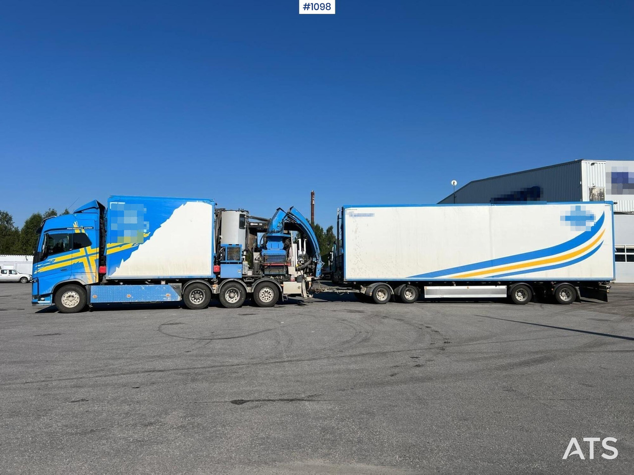 Volvo FH16 8*4 Flishugg - Pemotong kayu: gambar 1 Volvo FH16 8*4 Flishugg - Pemotong kayu: gambar 1