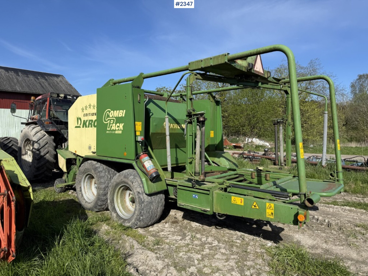 Baler Krone Combi pack Multi-Cut 1500 - Peralatan untuk pembuatan jerami: gambar 3 Baler Krone Combi pack Multi-Cut 1500 - Peralatan untuk pembuatan jerami: gambar 3
