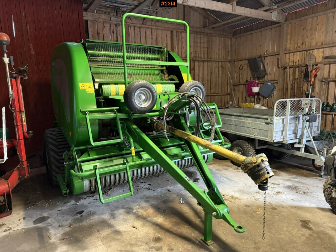 Baler McHale F5500 - Peralatan untuk pembuatan jerami: gambar 2 Baler McHale F5500 - Peralatan untuk pembuatan jerami: gambar 2
