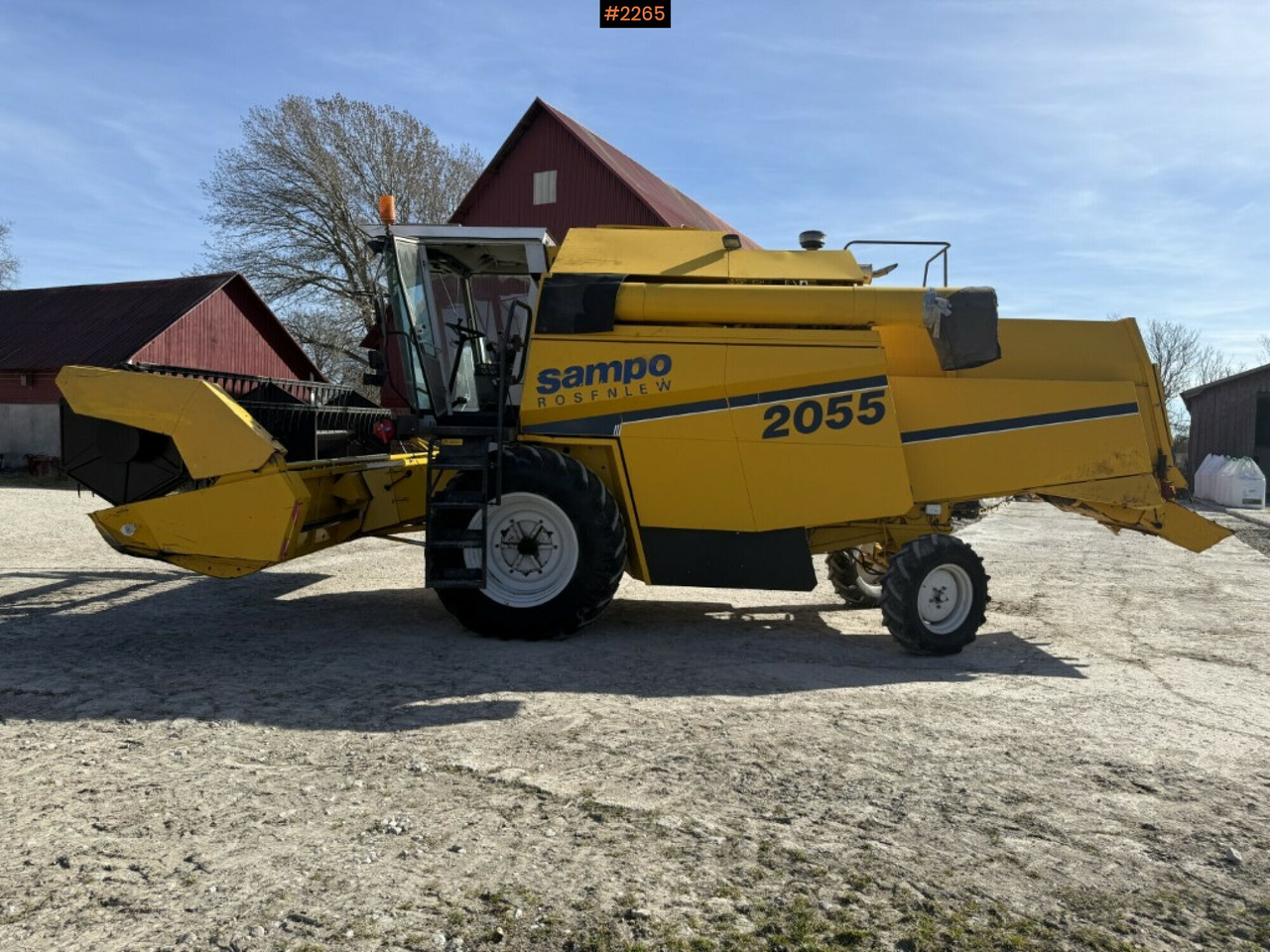 Combine harvester, Sampo Rosenlew 2055 14-foot (See video) - Pemanen gabungan: gambar 2 Combine harvester, Sampo Rosenlew 2055 14-foot (See video) - Pemanen gabungan: gambar 2