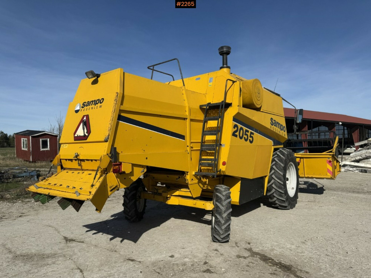 Combine harvester, Sampo Rosenlew 2055 14-foot (See video) - Pemanen gabungan: gambar 5 Combine harvester, Sampo Rosenlew 2055 14-foot (See video) - Pemanen gabungan: gambar 5