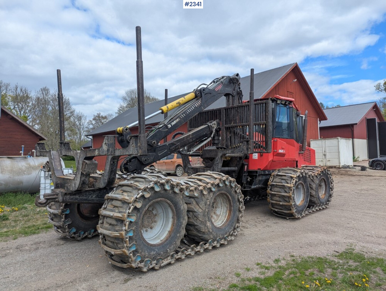 Forwarder Valmet 860.3 with CRF11 crane (SEE VIDEO) - Forwarder: gambar 4 Forwarder Valmet 860.3 with CRF11 crane (SEE VIDEO) - Forwarder: gambar 4