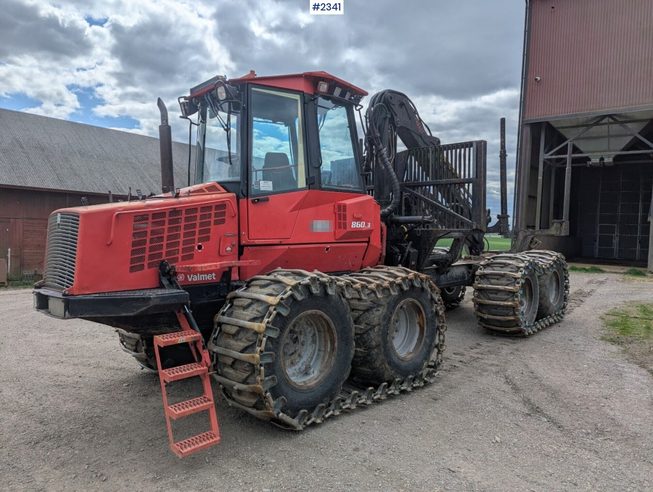 Forwarder Valmet 860.3 with CRF11 crane (SEE VIDEO) - Forwarder: gambar 1 Forwarder Valmet 860.3 with CRF11 crane (SEE VIDEO) - Forwarder: gambar 1
