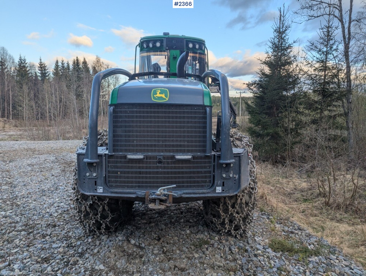 Harvester John Deere 1170G - Peralatan pemanen: gambar 4 Harvester John Deere 1170G - Peralatan pemanen: gambar 4